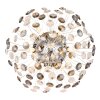 Katrina Applique murale Luminaires Globo Lighting Chrome, 6 lumières