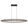 Della Suspension Luminaires Globo Lighting LED Noir, 1 lumière
