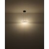 Della Suspension Luminaires Globo Lighting LED Noir, 1 lumière