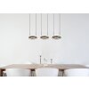 Della Suspension Luminaires Globo Lighting LED Noir, 1 lumière