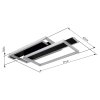 Finnley Plafonnier Luminaires Globo Lighting LED Noir, 1 lumière
