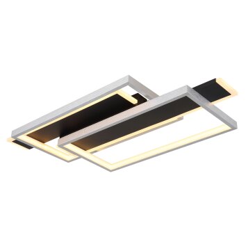 Finnley Plafonnier Luminaires Globo Lighting LED Noir, 1 lumière