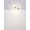 Alaina Plafonnier Luminaires Globo Lighting LED Gris, 1 lumière, Télécommandes