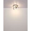 Kuni Plafonnier Luminaires Globo Lighting LED Gris, 1 lumière, Télécommandes