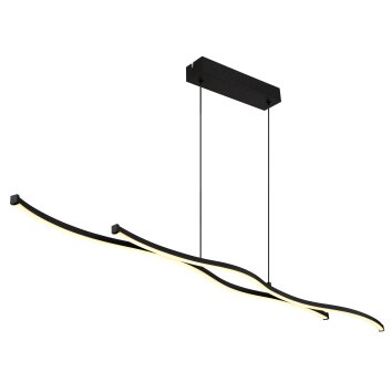 Boyd Suspension Luminaires Globo Lighting LED Noir, 1 lumière