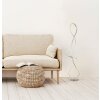 Swirl Lampadaire Luminaires Globo Lighting LED Nickel mat, 1 lumière