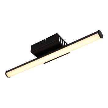 Kirina Plafonnier Luminaires Globo Lighting LED Noir, 1 lumière