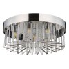 Kirina Plafonnier Luminaires Globo Lighting Chrome, 8 lumières