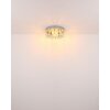 Kirina Plafonnier Luminaires Globo Lighting Chrome, 8 lumières