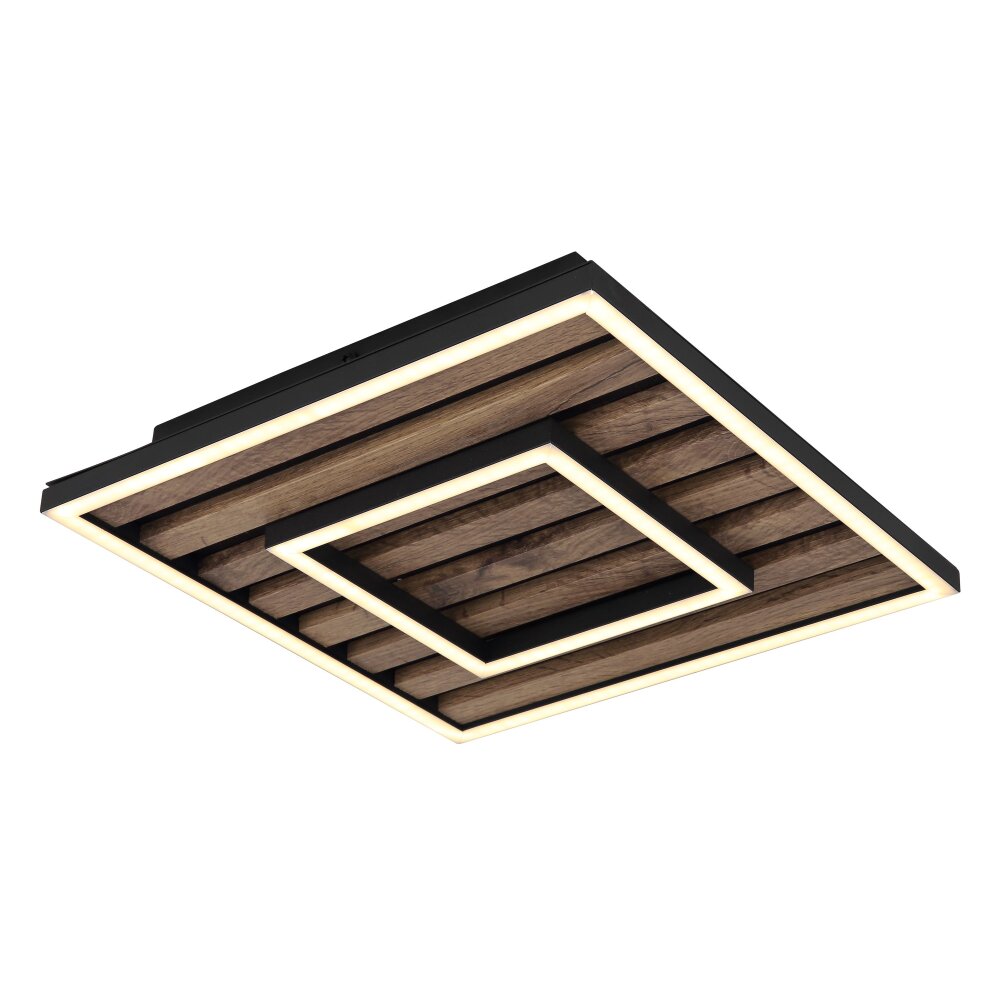Woody Plafonnier Luminaires Globo Lighting LED Écru, Noir, 1 lumière main product photo