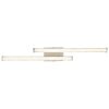 Kirina Plafonnier Luminaires Globo Lighting LED Nickel mat, 1 lumière
