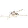 Kirina Plafonnier Luminaires Globo Lighting LED Nickel mat, 1 lumière