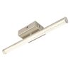 Kirina Plafonnier Luminaires Globo Lighting LED Nickel mat, 1 lumière