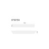 Hayden Plafonnier Luminaires Globo Lighting LED Écru, Noir, 1 lumière