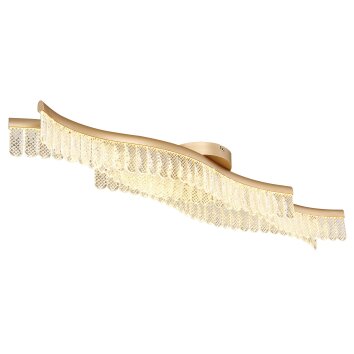 Juliet Plafonnier Luminaires Globo Lighting LED Or, 1 lumière