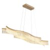 Juliet Suspension Luminaires Globo Lighting LED Or, 1 lumière
