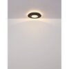 Kory Plafonnier Luminaires Globo Lighting LED Noir, 1 lumière