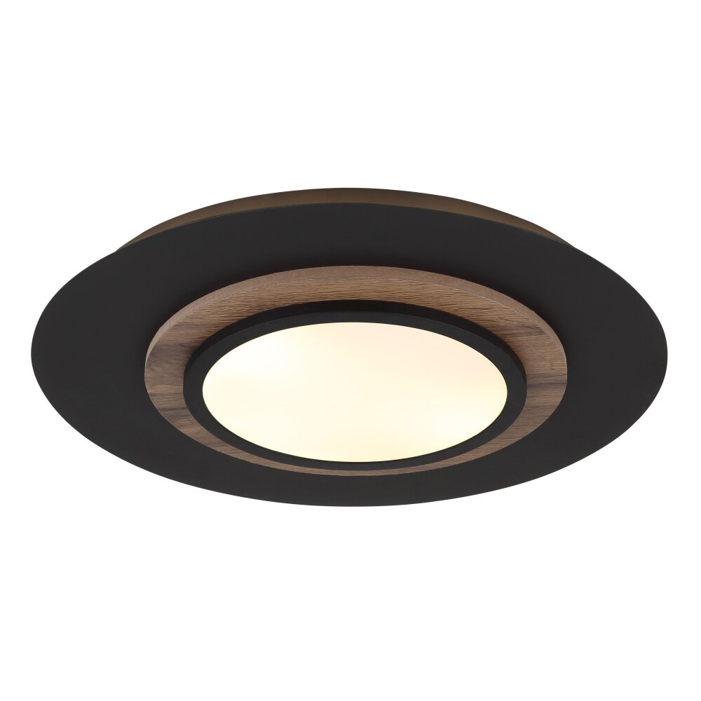 Kory Plafonnier Luminaires Globo Lighting LED Noir, 1 lumière main product photo