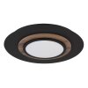 Kory Plafonnier Luminaires Globo Lighting LED Noir, 1 lumière