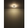 Melisand Plafonnier Luminaires Globo Lighting LED Argenté, 1 lumière