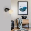 LOKI Applique murale / Plafonnier Luminaires Leuchten Direkt LED Noir, 1 lumière
