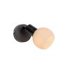 LOKI Applique murale / Plafonnier Luminaires Leuchten Direkt LED Noir, 1 lumière