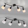 LOKI Plafonnier Luminaires Leuchten Direkt LED Noir, 4 lumières