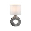 CARARA Lampe à poser Luminaires Leuchten Direkt LED Gris, 1 lumière