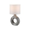 CARARA Lampe à poser Luminaires Leuchten Direkt LED Gris, 1 lumière