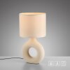 CARARA Lampe à poser Luminaires Leuchten Direkt LED Beige, 1 lumière