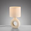 CARARA Lampe à poser Luminaires Leuchten Direkt LED Beige, 1 lumière