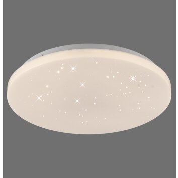 URANUS Plafonnier Luminaires Leuchten Direkt LED Blanc, 1 lumière