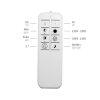 TOLAGO Plafonnier Luminaires Leuchten Direkt LED Blanc, 1 lumière, Télécommandes