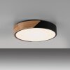BILA Plafonnier Luminaires Leuchten Direkt LED Noir, 1 lumière