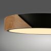 BILA Plafonnier Luminaires Leuchten Direkt LED Noir, 1 lumière