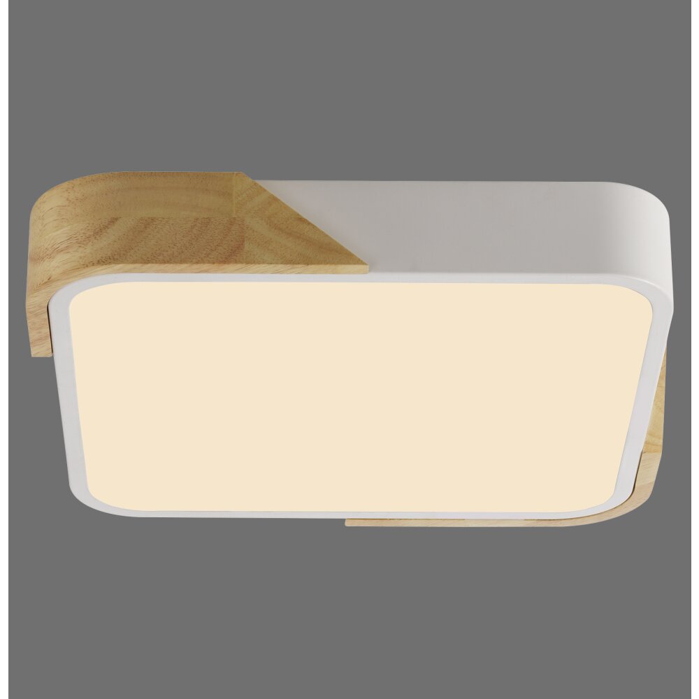 BILA Plafonnier Luminaires Leuchten Direkt LED Blanc, 1 lumière main product photo