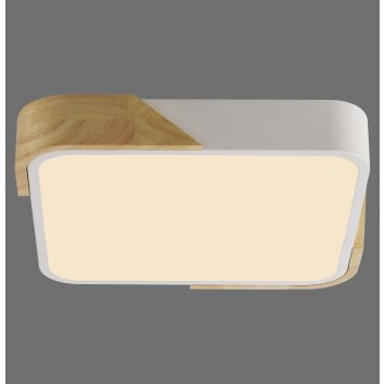 BILA Plafonnier Luminaires Leuchten Direkt LED Blanc, 1 lumière