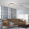 KYLE Plafonnier Luminaires Leuchten Direkt LED Noir, 1 lumière