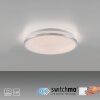 KYLE Plafonnier Luminaires Leuchten Direkt LED Argenté, 1 lumière