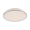 KYLE Plafonnier Luminaires Leuchten Direkt LED Argenté, 1 lumière