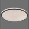 KYLE Plafonnier Luminaires Leuchten Direkt LED Noir, 1 lumière