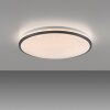 KYLE Plafonnier Luminaires Leuchten Direkt LED Noir, 1 lumière