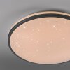 KYLE Plafonnier Luminaires Leuchten Direkt LED Noir, 1 lumière