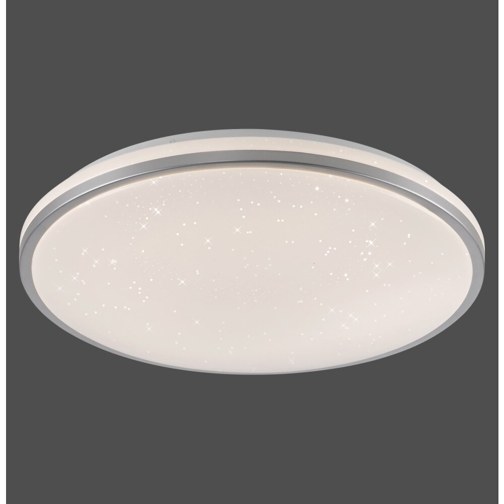 KYLE Plafonnier Luminaires Leuchten Direkt LED Argenté, 1 lumière main product photo