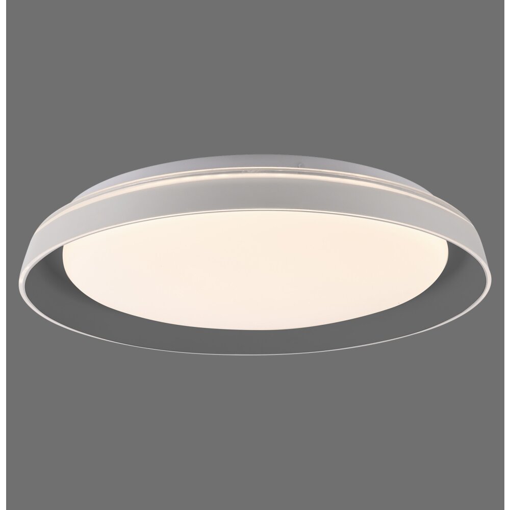 SATI Plafonnier Luminaires Leuchten Direkt LED Gris, 1 lumière main product photo