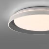 SATI Plafonnier Luminaires Leuchten Direkt LED Gris, 1 lumière