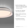 SATI Plafonnier Luminaires Leuchten Direkt LED Blanc, 1 lumière SATI Plafonnier Luminaires Leuchten Direkt LED Blanc, 1 lumière