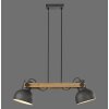 2.0 Suspension Luminaires Leuchten Direkt LED Brun, Noir, 2 lumières