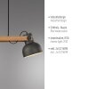 2.0 Suspension Luminaires Leuchten Direkt LED Brun, Noir, 2 lumières