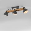 2.0 Plafonnier Luminaires Leuchten Direkt LED Brun, Noir, 3 lumières